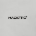 Салатник фарфоровый Magistro «Бланш. Лист», 1,2 л, d=27,5 см, цвет белый