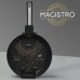 Сковорода Magistro Warrior, d=26 см, h=4,9 см, ручка soft-touch, антипригарное покрытие, индукция