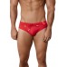 Красные мужские плавки-брифы Malibu Swimsuit Brief