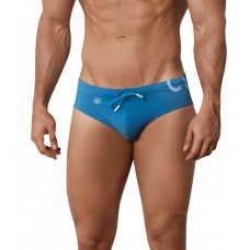 Синие мужские плавки-брифы Malibu Swimsuit Brief