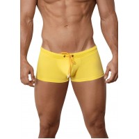 Желтые мужские плавки-боксеры Malibu Swimsuit Trunks