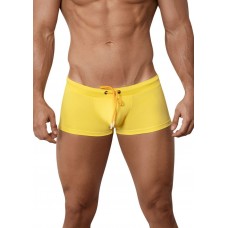 Желтые мужские плавки-боксеры Malibu Swimsuit Trunks