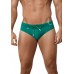 Зеленые принтованные плавки Malibu Swimsuit Brief