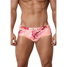 Розовые принтованные плавки Lago Rosa Swimsuit Brief