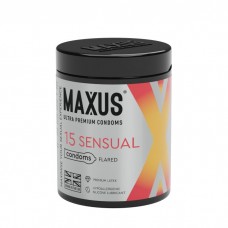 Анатомические презервативы MAXUS Sensual - 15 шт.