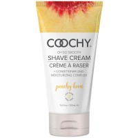 Крем для бритья с ланолином и кератином COOCHY Peachy Keen - 100 мл.