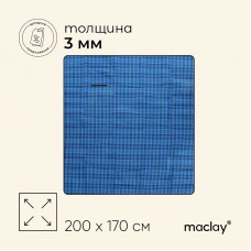 Плед для пикника Maclay, цвет синий