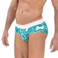 Бирюзовые трусы-брифы с принтом Dynamic Classic Brief