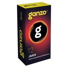 Ароматизированные презервативы Ganzo Juice - 12 шт.