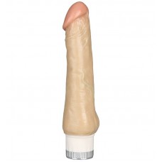 Реалистичный мультискоростной вибратор REALSTUFF 7INCH VIBRATOR - 17,8 см.