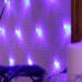 Гирлянда «Сеть» 1.6 × 1.6 м, IP20, прозрачная нить, 144 LED, свечение синее, 8 режимов, 220 В