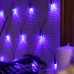 Гирлянда «Сеть» 2 × 2 м, IP20, тёмная нить, 224 LED, свечение синее, 8 режимов, 220 В