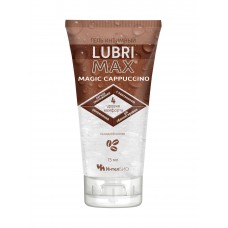 Интимный гель-смазка на водной основе Lubrimax Magic Cappuccino - 75 мл.