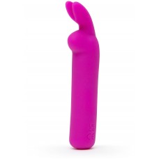 Лиловая вибропуля с ушками Rechargeable Rabbit Ears Bullet Vibrator