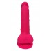 Розовый фаллоимитатор Dildo With Balls 7Inch - 17,7 см.