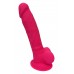 Розовый фаллоимитатор Dildo With Balls 7Inch - 17,7 см.