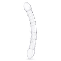 Двусторонний стеклянный фаллоимитатор 12’’ Girthy Double Trouble Glass Dildo - 30 см. Двусторонний стеклянный фаллоимитатор 12’’ Girthy Double Trouble Glass Dildo - 30 см.