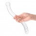 Стеклянный фаллоимитатор 11’’ Glass Pelvic Wand Double Ended - 28 см.