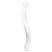 Стеклянный фаллоимитатор 11’’ Glass Pelvic Wand Double Ended - 28 см.