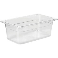 Прозрачная гастроемкость GN 1/4 из поликарбоната (объем 2,5 л.)