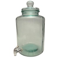 Банка-емкость с краном;стекло;12,5л;,H=45см;прозр.