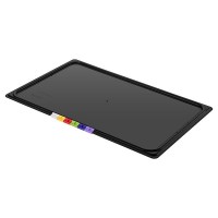 Крышка для гастроемкости GN 1/1;полипроп.;,L=53,B=32,5см;черный