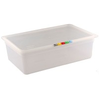 Гастроемкость (1/1) без крышки;полипроп.;19,1л;,H=15,L=53,B=32,5см;прозр.
