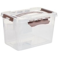 Контейнер для продуктов с крышкой  ;полипроп.;6,65л;,H=18,L=29,B=19см;прозр.