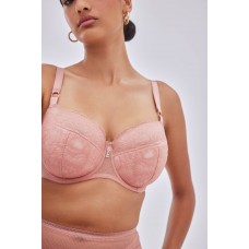 Бюстгальтер Nude Rose с чашками на тонком поролоне