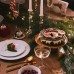 Тарелка «Афродита» мелкая;фарфор;D=190,H=15мм;белый