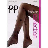 Стильные колготки со звездами Large Star Pattern Fashion Panty