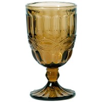 Бокал для вина «Соланж»;стекло;275мл;D=80,H=146мм;амбер
