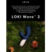 Синий вибромассажер простаты Lelo Loki Wave 2 - 19,6 см.