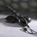 Черный анальный вибростимулятор Backdoor Baton - 24,1 см.