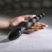Черный анальный вибростимулятор Backdoor Baton - 24,1 см.
