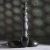 Черный анальный вибростимулятор Backdoor Baton - 24,1 см.