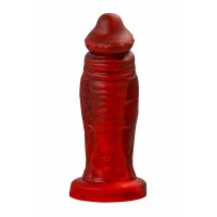 Силиконовый вибратор Monster Saur - 20 см.