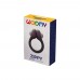 Черное эрекционное кольцо Zippy Vibrating Ring With Bullet