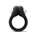 Черное эрекционное кольцо Zippy Vibrating Ring With Bullet