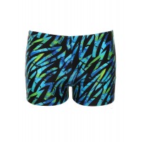 Мужские плавки-боксеры с цветными зигзагами