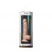 Телесный фаллоимитатор на присоске Real Skin Model 1 - 17,8 см.