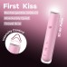 Розовый вакуумный стимулятор First Kiss