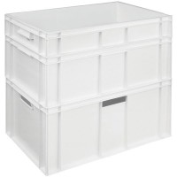 Контейнер для продуктов;полипроп.;23,9л;,H=12,L=60,B=40см;белый