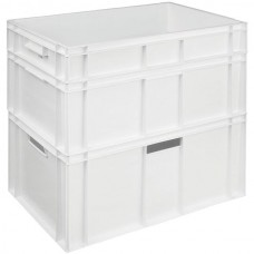 Контейнер для продуктов;полипроп.;23,9л;,H=12,L=60,B=40см;белый