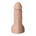Телесный фаллоудлинитель с мошонкой Cock Next - 17 см.