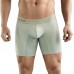 Зеленые мужские трусы-боксеры Clever Genie Long Boxer