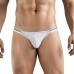 Белые перфорированные трусы-слипы Clever Esencial Brief Slip