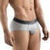 Серые мужские трусы-брифы Clever Natura Piping Brief