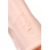 Телесный анально-вагинальный вибратор RealStick Silicone Jason M - 18 см.