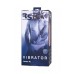 Телесный анально-вагинальный вибратор RealStick Silicone Jason M - 18 см.